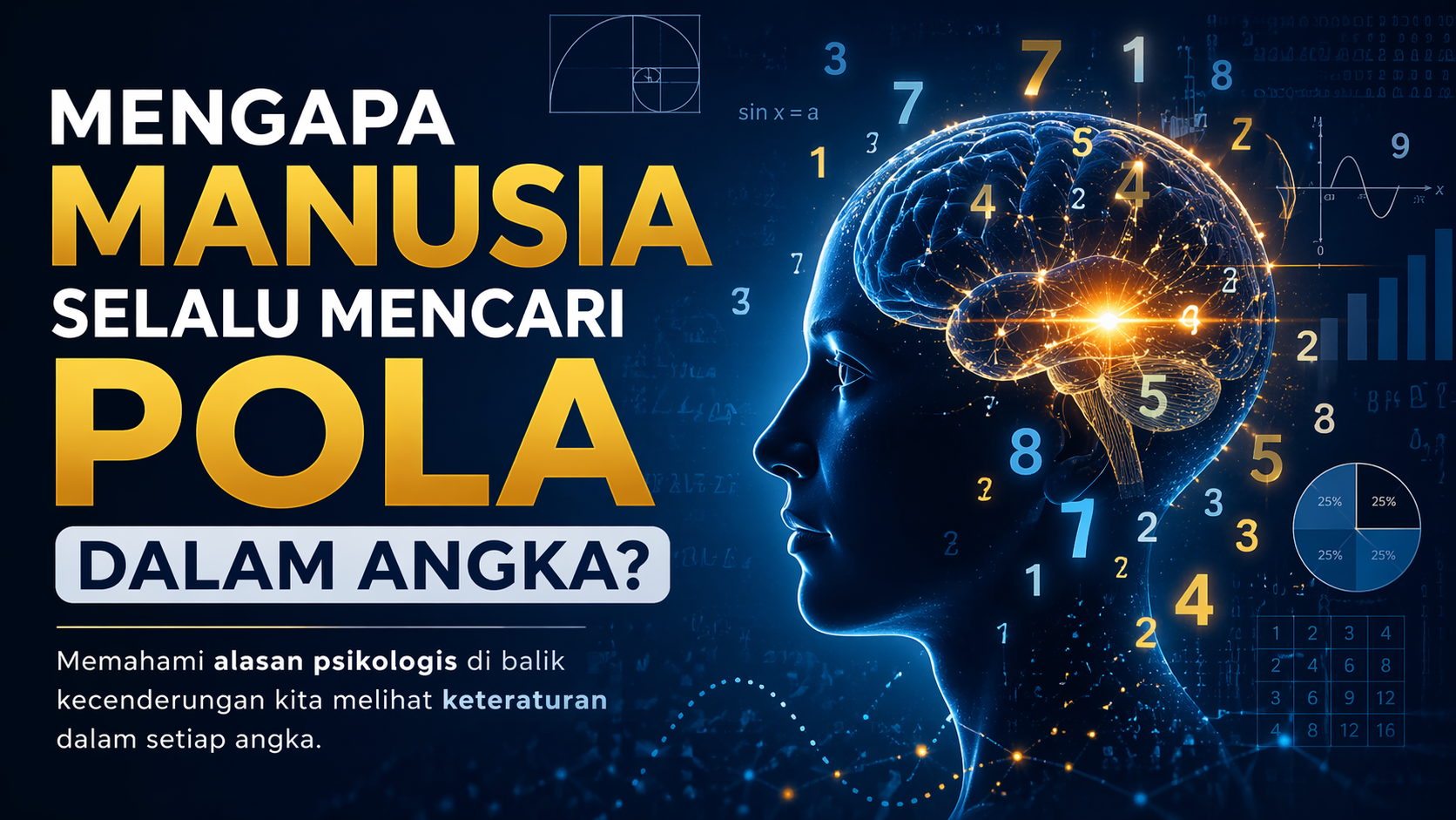 manusia mencari pola dalam angka