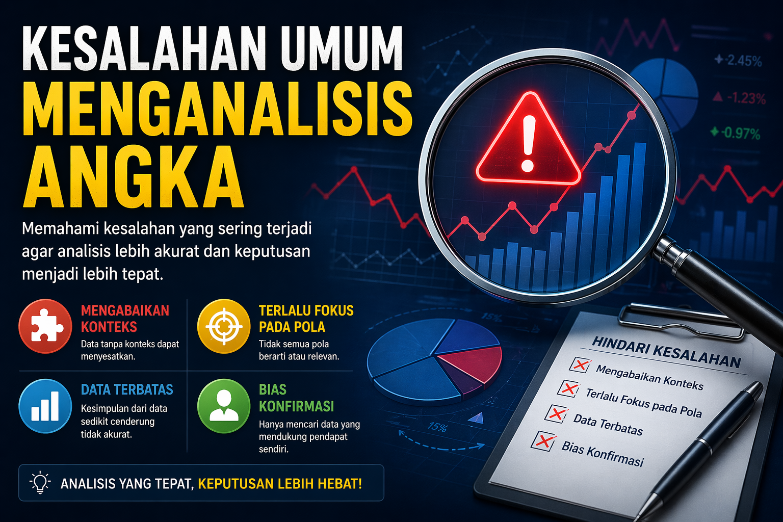 kesalahan menganalisis angka